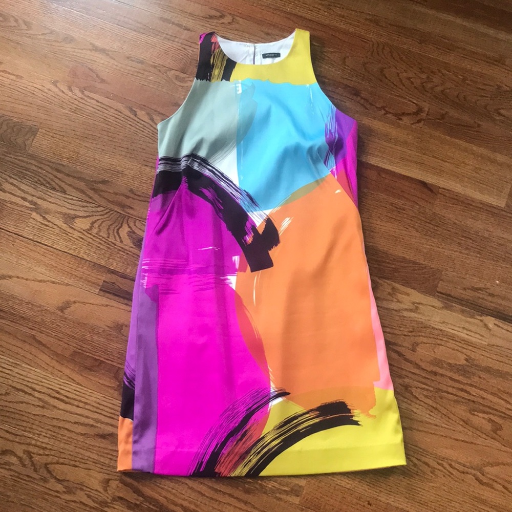 Ann Taylor watercolor dress
